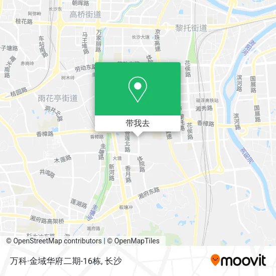 万科·金域华府二期-16栋地图