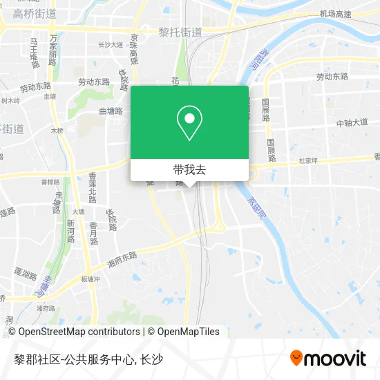 黎郡社区-公共服务中心地图