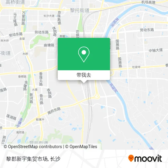 黎郡新宇集贸市场地图