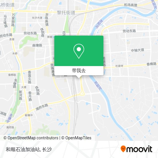 和顺石油加油站地图