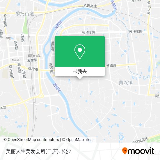 美丽人生美发会所(二店)地图