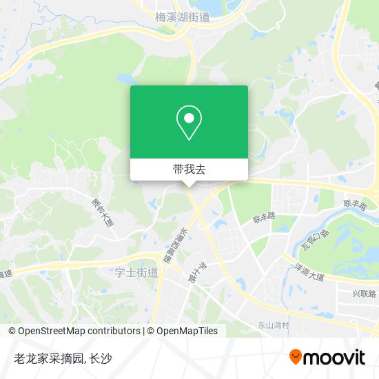 老龙家采摘园地图