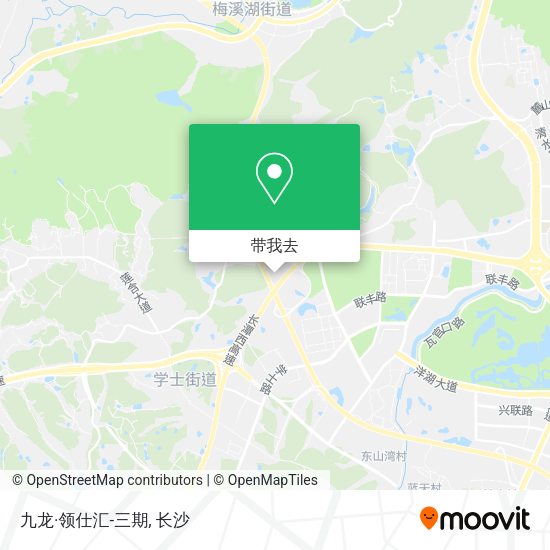 九龙·领仕汇-三期地图