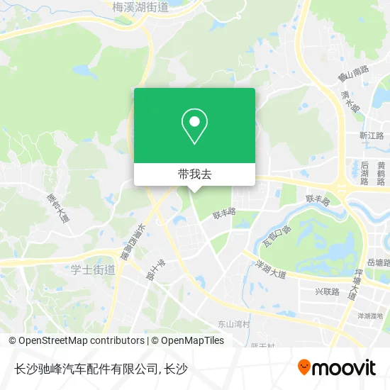 长沙驰峰汽车配件有限公司地图