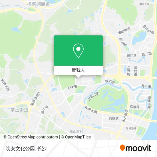 晚安文化公园地图