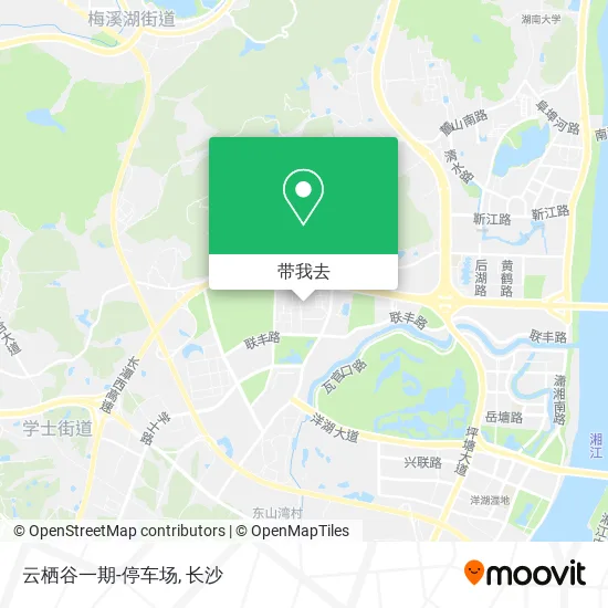 云栖谷一期-停车场地图