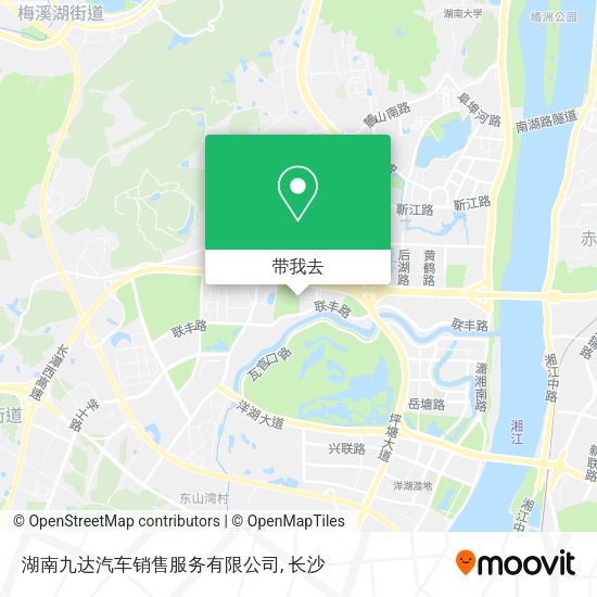 湖南九达汽车销售服务有限公司地图