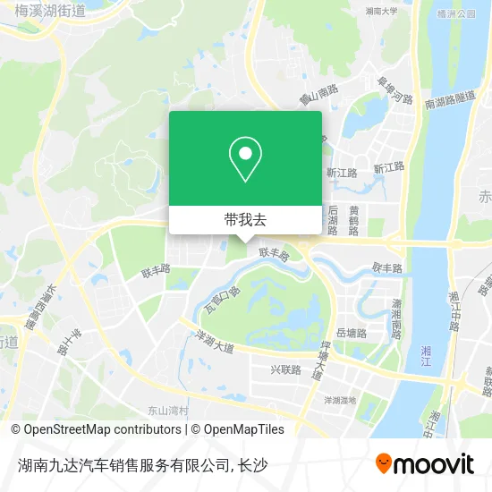 湖南九达汽车销售服务有限公司地图