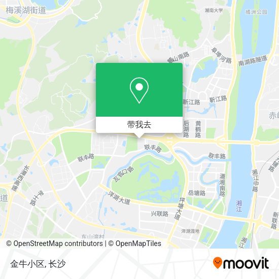 金牛小区地图