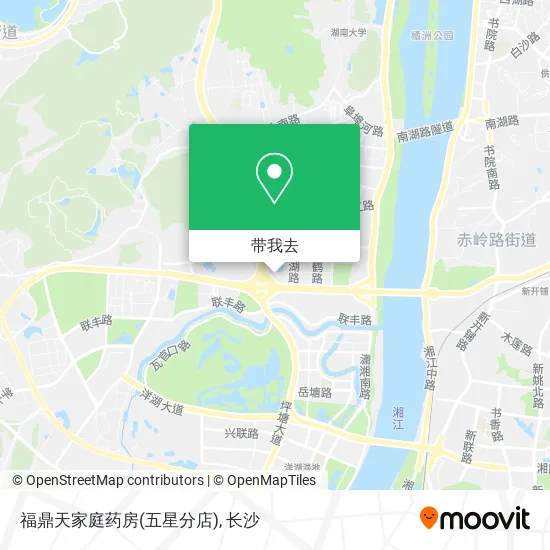 福鼎天家庭药房(五星分店)地图