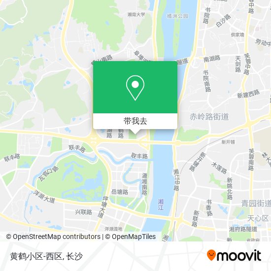 黄鹤小区-西区地图