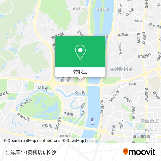 佳诚车业(黄鹤店)地图
