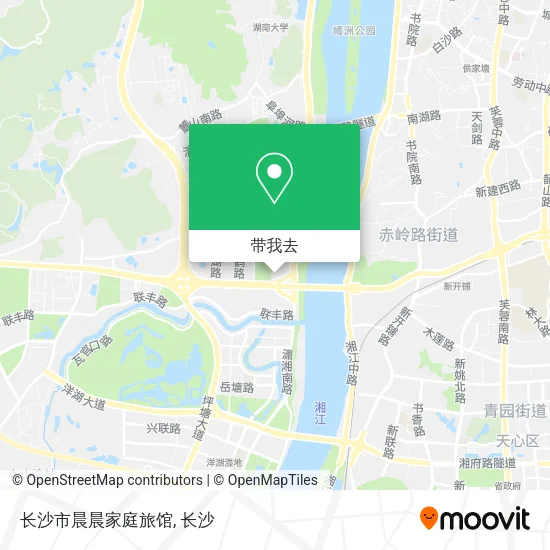 长沙市晨晨家庭旅馆地图