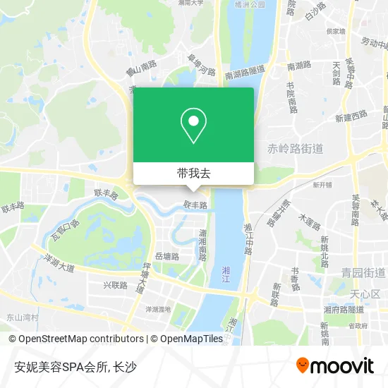 安妮美容SPA会所地图