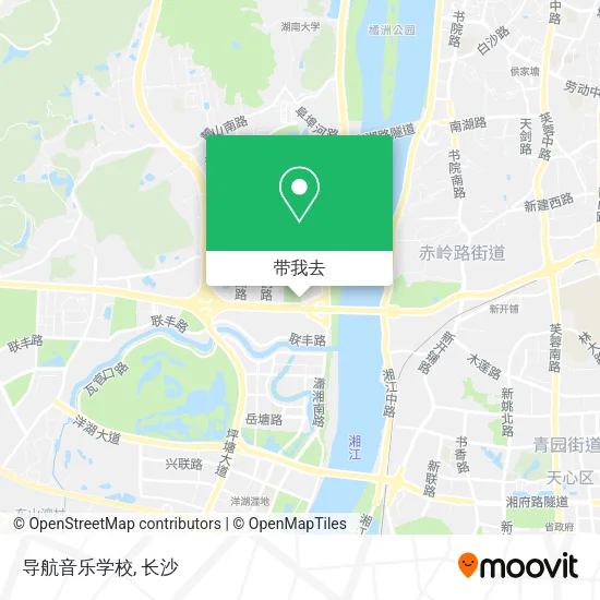 导航音乐学校地图