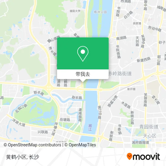 黄鹤小区地图