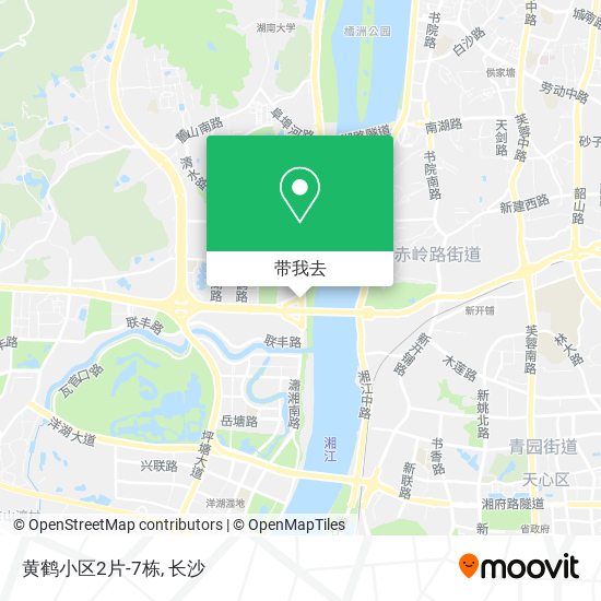 黄鹤小区2片-7栋地图