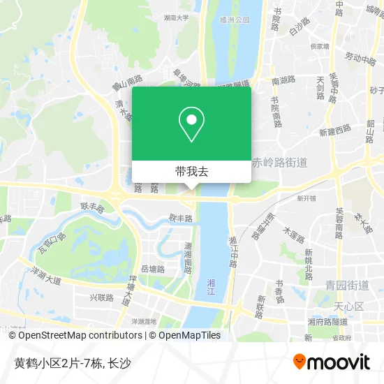 黄鹤小区2片-7栋地图