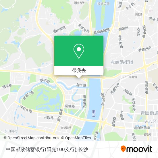 中国邮政储蓄银行(阳光100支行)地图