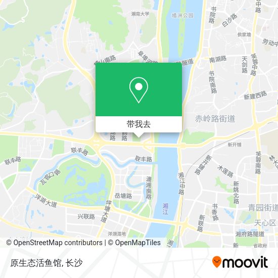 原生态活鱼馆地图