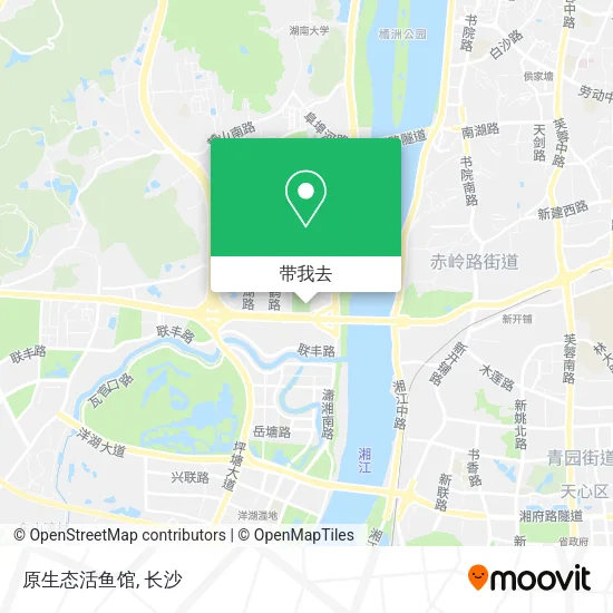 原生态活鱼馆地图