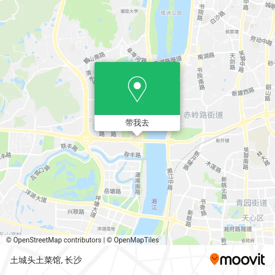 土城头土菜馆地图