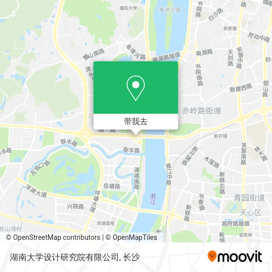 湖南大学设计研究院有限公司地图