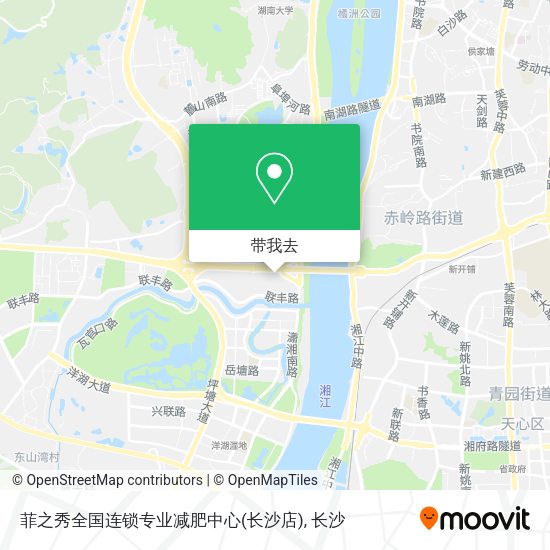 菲之秀全国连锁专业减肥中心(长沙店)地图