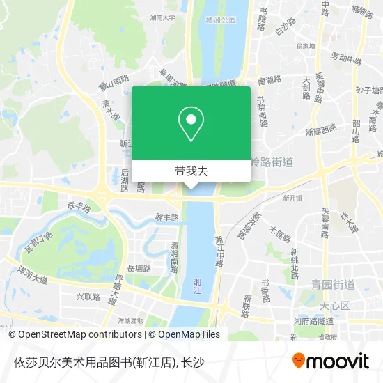 依莎贝尔美术用品图书(靳江店)地图