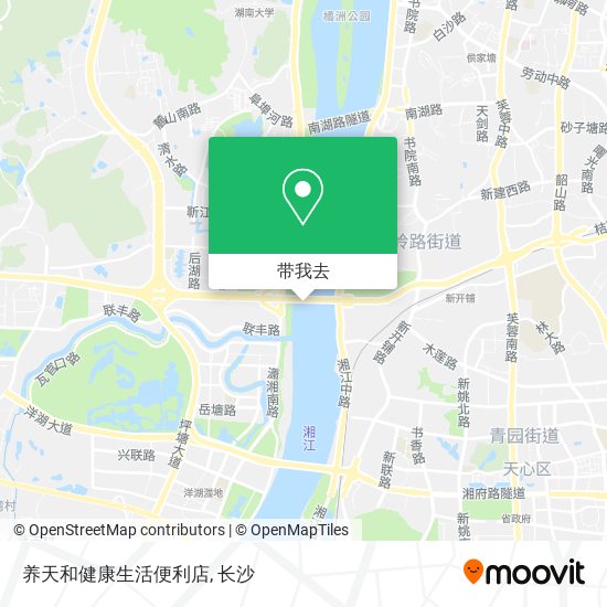 养天和健康生活便利店地图