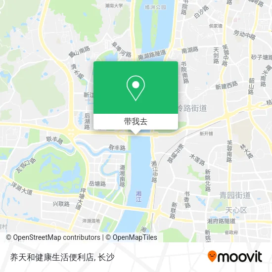 养天和健康生活便利店地图