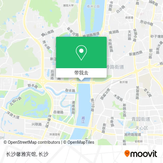 长沙馨雅宾馆地图