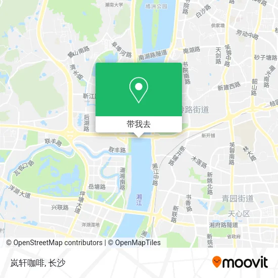 岚轩咖啡地图