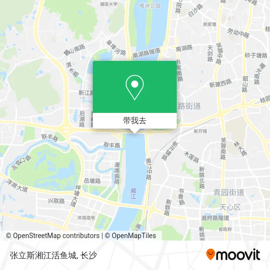 张立斯湘江活鱼城地图