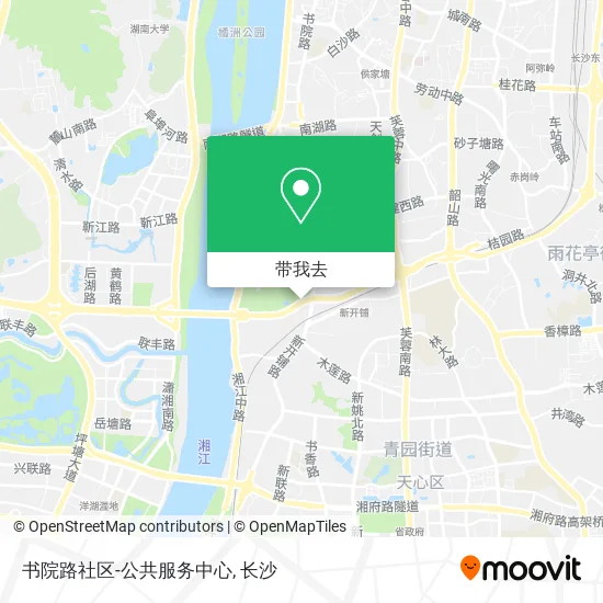 书院路社区-公共服务中心地图