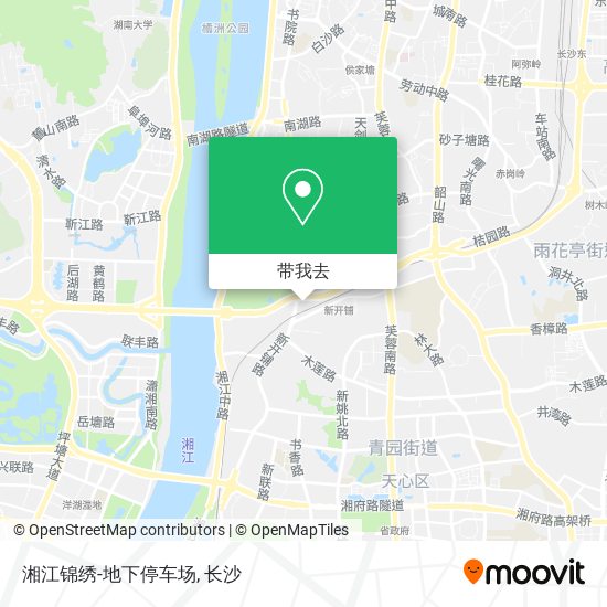 湘江锦绣-地下停车场地图