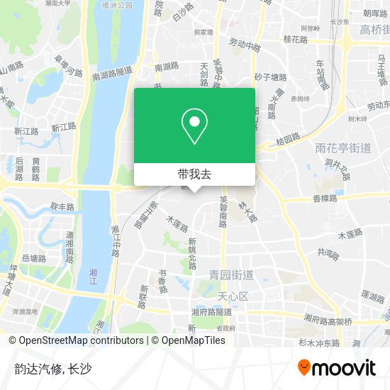 韵达汽修地图