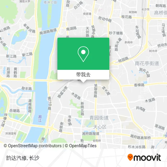 韵达汽修地图