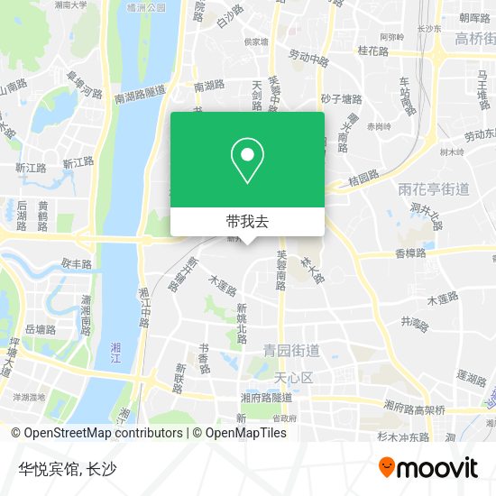 华悦宾馆地图