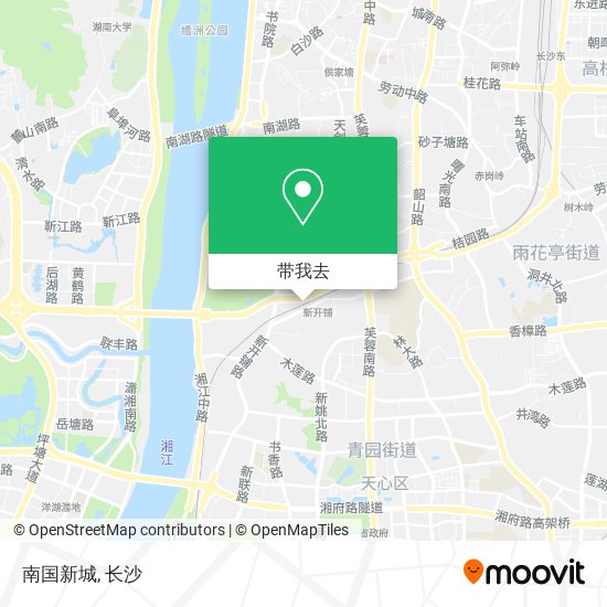 南国新城地图