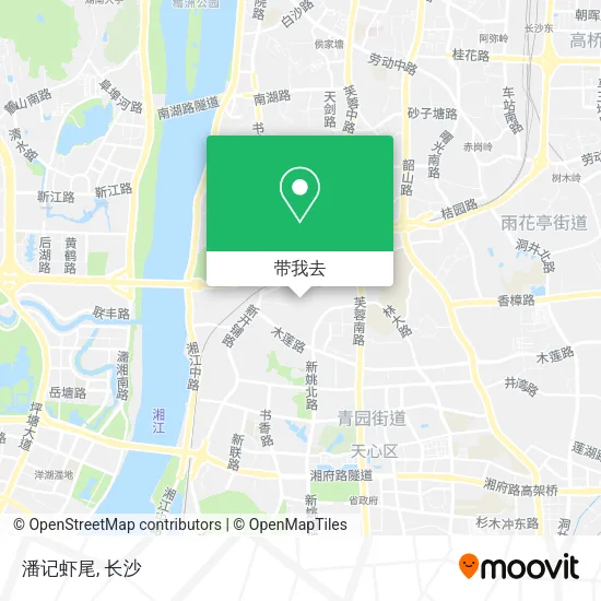 潘记虾尾地图