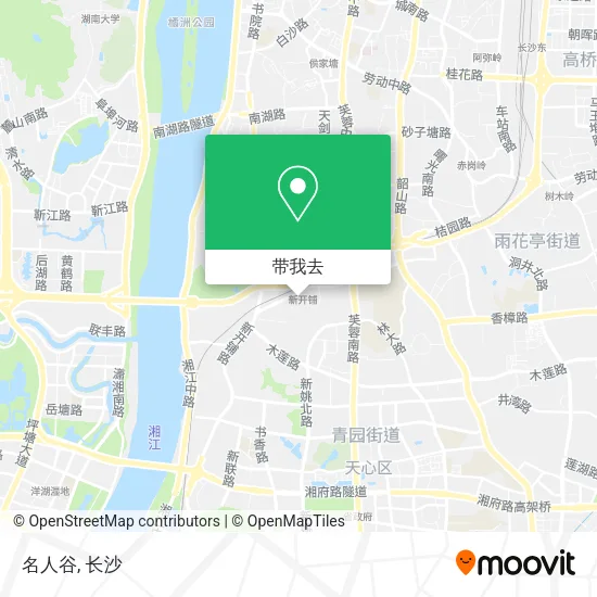 名人谷地图