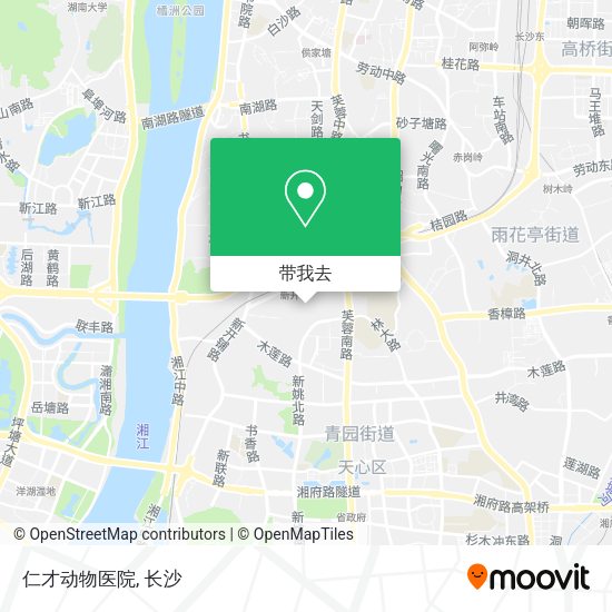 仁才动物医院地图