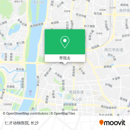 仁才动物医院地图