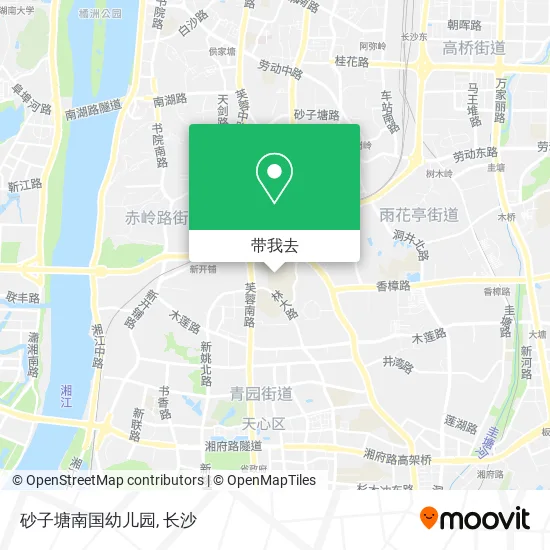 砂子塘南国幼儿园地图