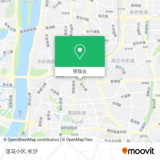 莲花小区地图