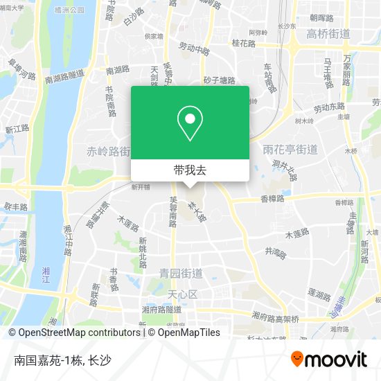 南国嘉苑-1栋地图