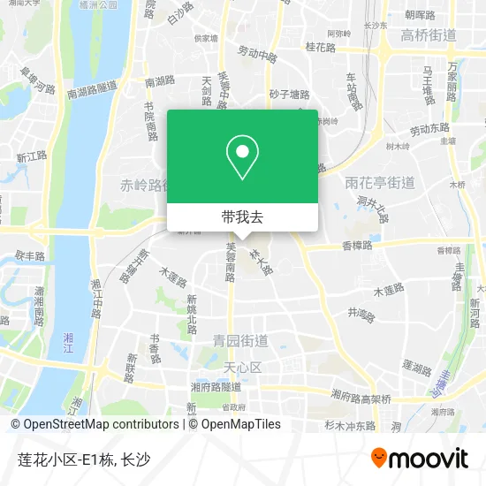 莲花小区-E1栋地图