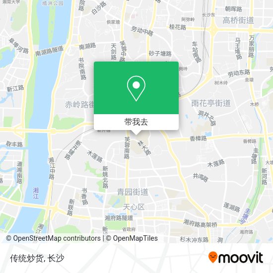 传统炒货地图