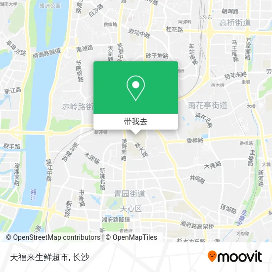 天福来生鲜超市地图